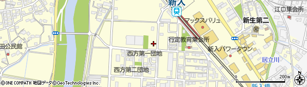 福岡県直方市下新入475周辺の地図