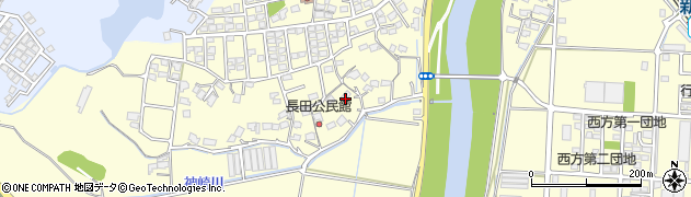 福岡県直方市下新入1365周辺の地図