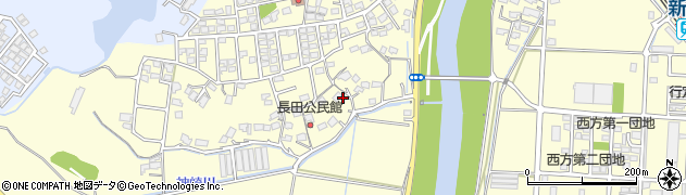 福岡県直方市下新入1355周辺の地図
