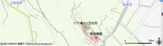 福岡県宮若市上有木329周辺の地図