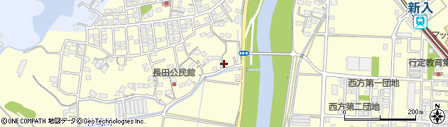 福岡県直方市下新入1284周辺の地図