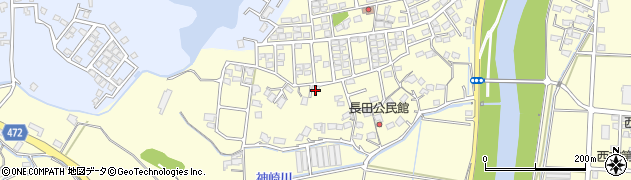 福岡県直方市下新入1410周辺の地図