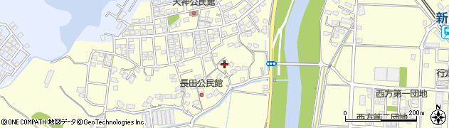 福岡県直方市下新入1359周辺の地図