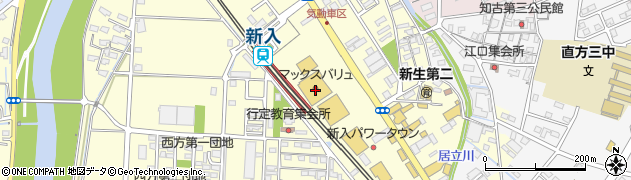 福岡県直方市下新入509周辺の地図