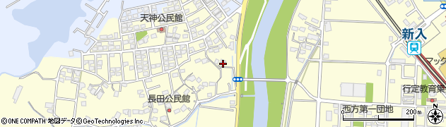 福岡県直方市下新入1275周辺の地図