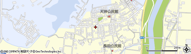 福岡県直方市下新入1317周辺の地図