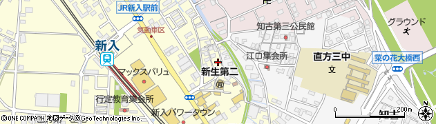 福岡県直方市下新入569周辺の地図