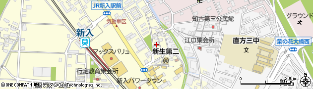 福岡県直方市下新入575周辺の地図