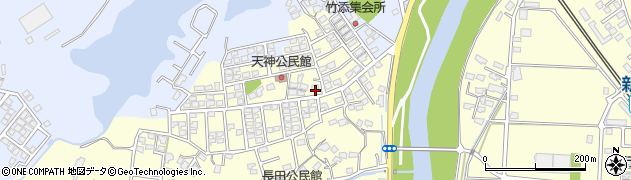 福岡県直方市下新入1295周辺の地図