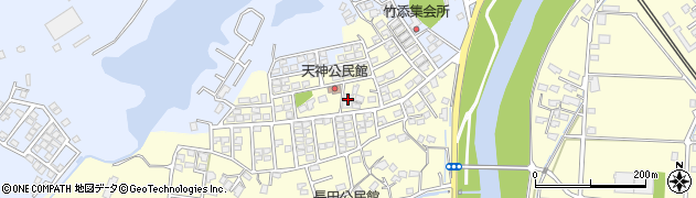 福岡県直方市下新入1305-2周辺の地図