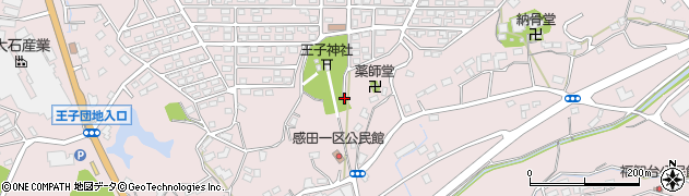 王子公園周辺の地図
