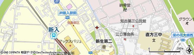 福岡県直方市下新入579周辺の地図