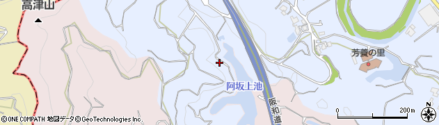 和歌山県田辺市中芳養1592周辺の地図