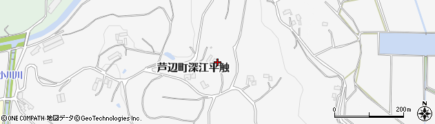 長崎県壱岐市芦辺町深江平触周辺の地図
