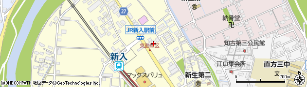 福岡県直方市下新入603周辺の地図