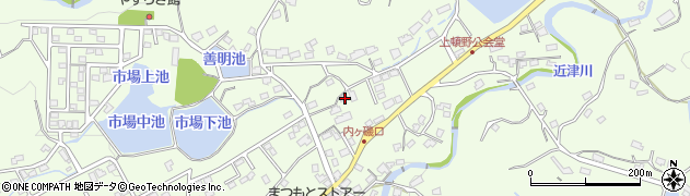福岡県直方市上頓野2623周辺の地図