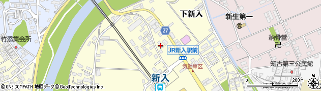 福岡県直方市下新入620周辺の地図