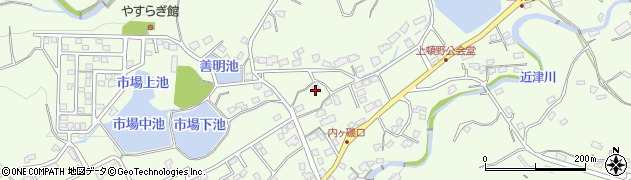 福岡県直方市上頓野2621周辺の地図