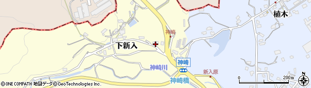 福岡県直方市下新入1853周辺の地図