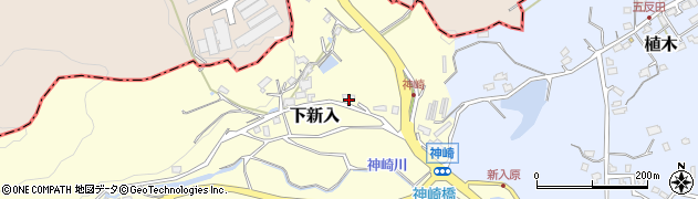 福岡県直方市下新入1835周辺の地図