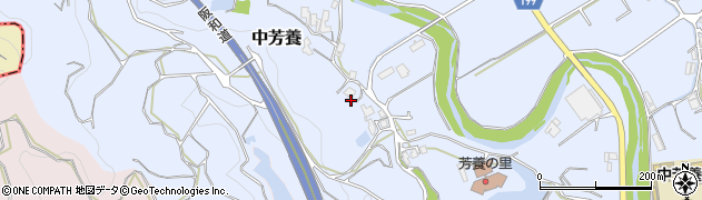 和歌山県田辺市中芳養1519周辺の地図