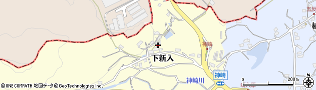 福岡県直方市下新入1848周辺の地図