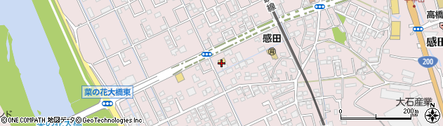ファミリーマート直方菜の花大橋東店周辺の地図