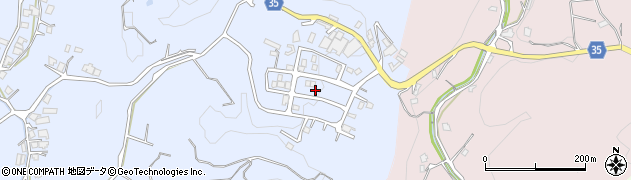 中芳養小野　区民会館周辺の地図