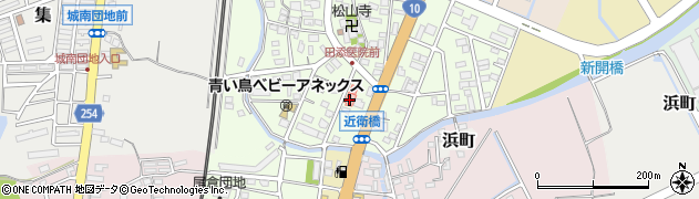 田添医院周辺の地図