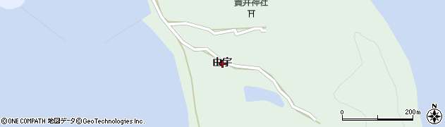 徳島県海部郡美波町東由岐由宇周辺の地図