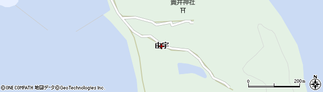 徳島県美波町（海部郡）東由岐（由宇）周辺の地図