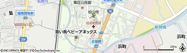 田添医院前周辺の地図