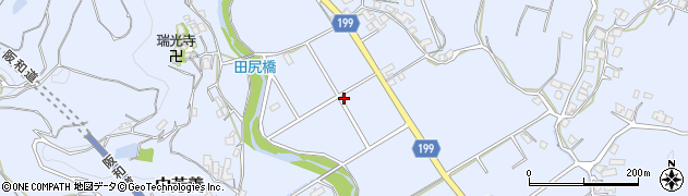 和歌山県田辺市中芳養854周辺の地図