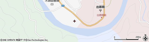 徳島県那賀町（那賀郡）木頭和無田（シモマツギ）周辺の地図
