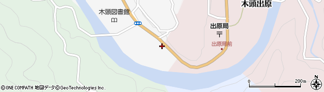 徳島県那賀郡那賀町木頭和無田シモマツギ19周辺の地図