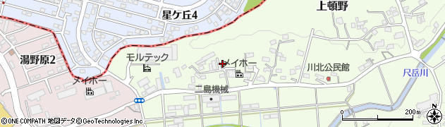 福岡県直方市上頓野4997周辺の地図