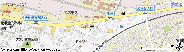マクドナルド福津店周辺の地図