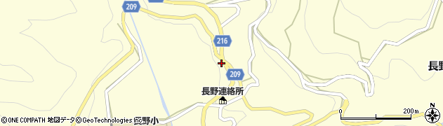 長野簡易郵便局周辺の地図