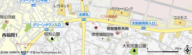 福津内科クリニック周辺の地図