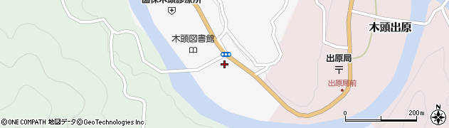 徳島県那賀町（那賀郡）木頭和無田（マツギ）周辺の地図