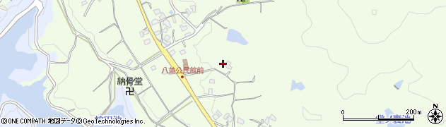 福岡県福津市八並周辺の地図