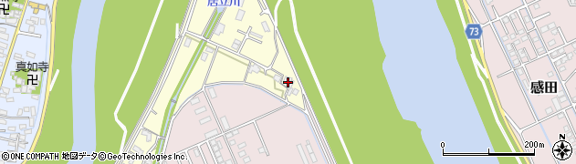 福岡県直方市下新入872周辺の地図