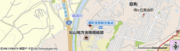 砥部町立　麻生幼稚園周辺の地図