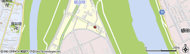 福岡県直方市下新入757周辺の地図