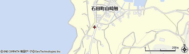 長崎県壱岐市石田町山崎触362周辺の地図