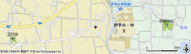伊予警察署上野駐在所周辺の地図
