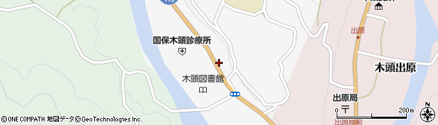 徳島県那賀郡那賀町木頭和無田イワツシ25周辺の地図