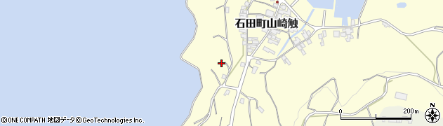 長崎県壱岐市石田町山崎触374周辺の地図