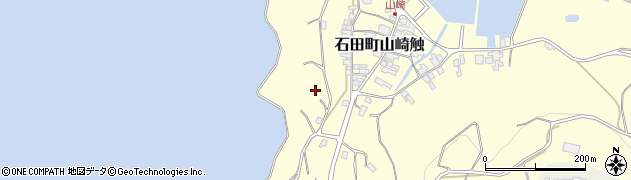 長崎県壱岐市石田町山崎触372周辺の地図