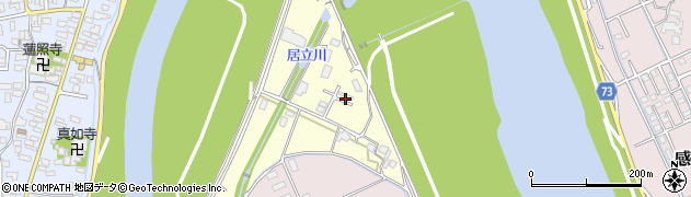 福岡県直方市下新入892周辺の地図